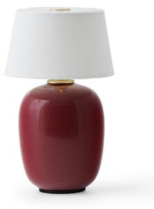 Stolne Lampa Audo Copenhagen, Torso, prigušiv, Crvena, Dnevna soba, Keramika, Dizajn
