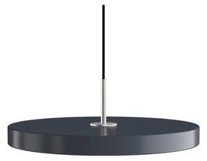 Visilica Asteria Plus, Ø 43 cm, siva/čelik - UMAGE