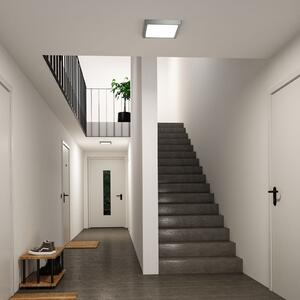 Paulmann Abia 2 LED panel, duljina 30 cm, krom, CCT, plastika, Krom, Dnevni boravak/blagovaonica, Plastika