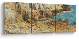 Slika - Childe Hassam, A North East Headland, reprodukcije (sa satom) (90x30 cm)
