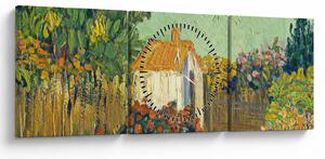 Slika - Imitator of Vincent van Gogh, Landscape, reprodukcije (sa satom) (90x30 cm)