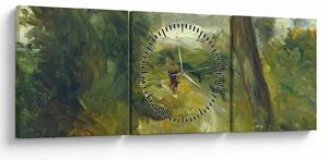 Slika - Auguste Renoir, Landscape between Storms, reprodukcije (sa satom) (90x30 cm)