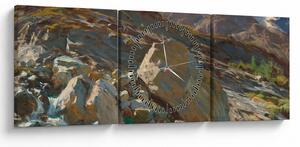 Slika - John Singer Sargent, Simplon Pass, reprodukcije (sa satom) (90x30 cm)