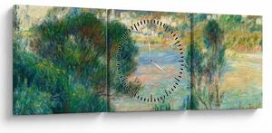 Slika - Auguste Renoir, View of Monte Carlo from Cap Martin, reprodukcije (sa satom) (90x30 cm)