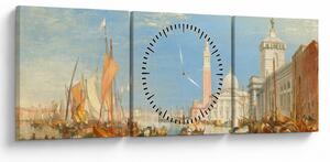 Slika - Joseph Mallord William Turner, Venice the Dogana and San Giorgio Maggiore, reprodukcije (sa satom) (90x30 cm)
