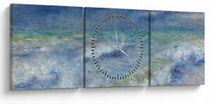 Slika - Pierre-Auguste Renoir, Seascape, reprodukcije (sa satom) (90x30 cm)