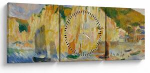Slika - Auguste Renoir, Sea and Cliffs, reprodukcije (sa satom) (90x30 cm)