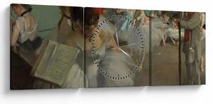 Slika - Edgar Degas, The Dance Class, reprodukcije (sa satom) (90x30 cm)