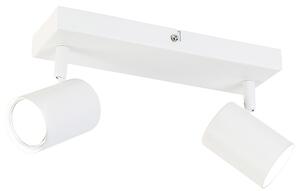 Pametna stropna svjetiljka bijela pravokutna uklj. 2 Wifi GU10 - Jeana