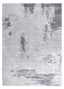 Tepih MEFE moderna 8731 Istrošeno berba - Strukturne, dvije razine flora Siva