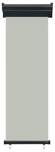 VidaXL Balkonska bočna tenda 65 x 250 cm siva