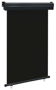 VidaXL Balkonska bočna tenda 120 x 250 cm crna