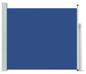 VidaXL Uvlačiva bočna tenda za terasu 100 x 300 cm plava