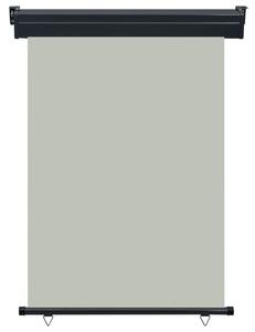 VidaXL Balkonska bočna tenda 120 x 250 cm siva