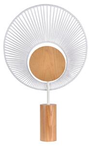 Stolne Lampa Forestier, Oyster, Bijela, Dnevna soba, Metal, Dizajn