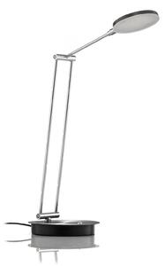 Stolne Lampa Lucande, Ensley, prigušiv, Crno, Dnevna soba, Metal, Moderan