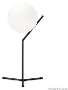 Stolne Lampa FLOS, IC T1 high, prigušiv, Crno, Dnevna soba, Metal, Dizajn