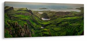 Slika - Quiraing, Škotska (120x50 cm)