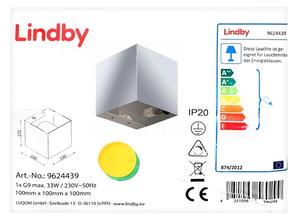 Lindby - Zidna svjetiljka NEHLE 1xG9/33W/230V
