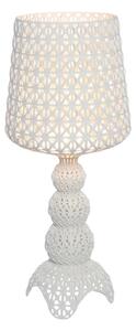 Stolne Lampa Kartell, Mini Kabuki, prigušiv, Bijela, Dnevna soba, Plastika, Dizajn