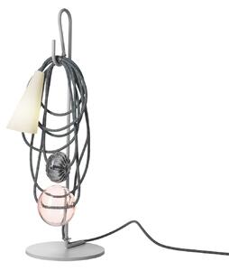 Stolne Lampa Foscarini, Filo, Sivo, Dnevna soba, Metal, Dizajn