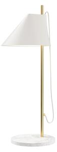 Stolne Lampa Louis Poulsen, Yuh Brass, prigušiv, Bijela, Spavaća soba, Metal, Dizajn