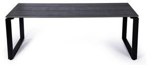 Sivi vrtni stol za 8 osoba Bonami Selection Strong, 210 x 100 cm