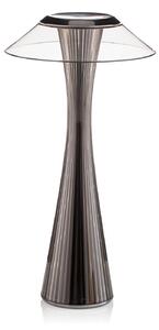 Stolne Lampa Kartell, Space, Sivo, Dnevna soba, Plastika, Dizajn