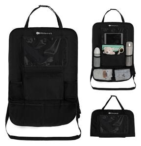 Kinderkraft organizator za auto 2u1, crni