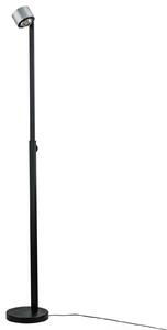 Podne Lampa Paulmann, Aldan, prigušiv, Crno, Dnevna soba, Metal, Moderan