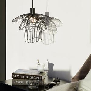 Viseće Svjetiljka Forestier, Papillon XS, prigušiv, Crno, Dnevna soba, Metal, Dizajn