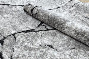 Tepih moderna COZY 8985 Brick asfaltiranje, kamen - Strukturne, dvije razine flora Siva