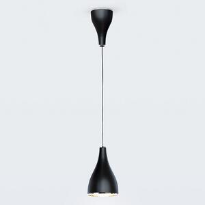 Viseće Svjetiljka Serien Lighting, One Eighty Suspension Adjustab, prigušiv, Crno, Dnevna soba, Metal, Dizajn