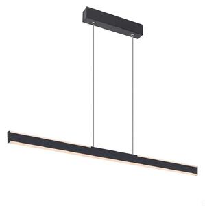 Viseće Svjetiljka SLV, One Linear, prigušiv, Crno, Kuhinja, Metal, Moderan