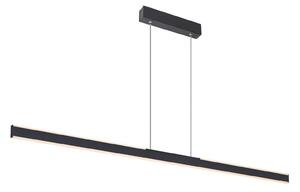 Viseće Svjetiljka SLV, One Linear, prigušiv, Crno, Kuhinja, Metal, Moderan