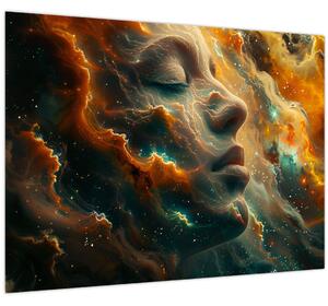 Slika - Lice u svemiru (70x50 cm)