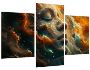Slika - Lice u svemiru (90x60 cm)