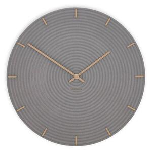 Zidni sat Luxhora Concentra Light Grey 11 boja kazaljki