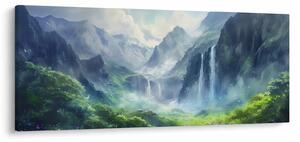 Slika - Dolina vodopada (120x50 cm)