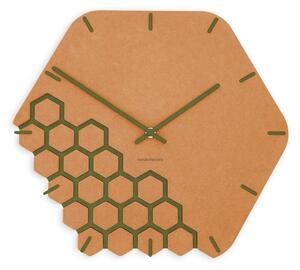Zidni sat Luxhora Fragmenta Orange 11 boja kazaljki