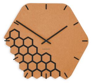 Zidni sat Luxhora Fragmenta Orange 11 boja kazaljki
