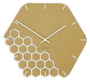 Zidni sat Luxhora Fragmenta Yellow 11 boja kazaljki