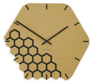Zidni sat Luxhora Fragmenta Yellow 11 boja kazaljki