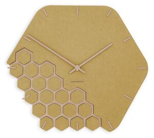 Zidni sat Luxhora Fragmenta Yellow 11 boja kazaljki