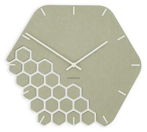 Zidni sat Luxhora Fragmenta Khaki 11 boja kazaljki