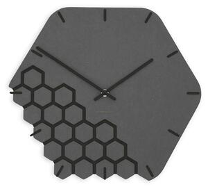Zidni sat Luxhora Fragmenta Black 11 boja kazaljki
