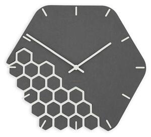 Zidni sat Luxhora Fragmenta Black 11 boja kazaljki