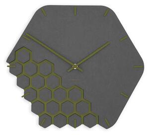 Zidni sat Luxhora Fragmenta Black 11 boja kazaljki