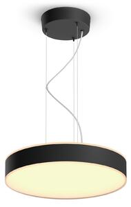 Viseće Svjetiljka Philips Hue, Philips Hue, prigušiv, Crno, Dnevna soba, Metal, Moderan