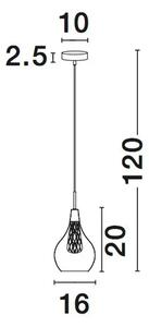 FILO VISILICA G9 /IP20/KROM & PROZIRNA & ZLATNA NL1500202811